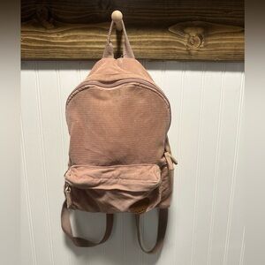Billabong Mauve Mia Mini Corduroy Backpack 100% Cotton